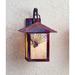 Arroyo Craftsman Evergreen 20 Inch Tall 1 Light Outdoor Wall Light - EB-16SF-M-BZ