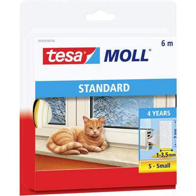 Standard 05559-00100-00 Dichtband moll® Weiß (l x b) 6 m x 9 mm 1 St. - Tesa