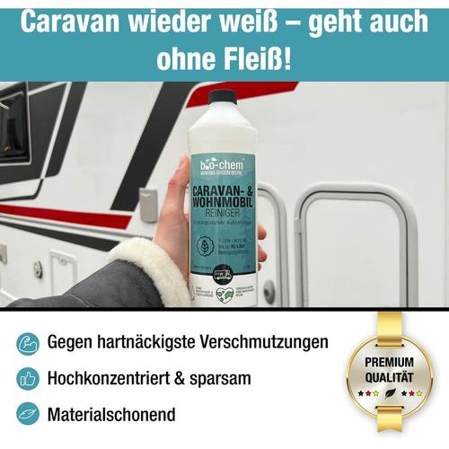 Bio-chem Caravan- und Wohnmobil-Reiniger Konzentrat – für Wohnmobile Wohnwagen Vorzelte