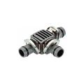Raccordo a t per tubo da 1/2 per microirrigazione - per tubo da 1/2 conf. pz.2 in blister (8329-29)