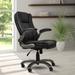 Mid-Back Executive Office Chair with Flip-up Arms