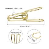 Tablecloth Clips, Carbon Steel Clamps for Fixing Table Cloth, 8 Pcs