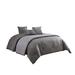 10 Piece King Polyester Comforter Set with Damask Print