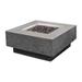 Elementi Manhattan 36" Concrete Outdoor 45,000 BTU Natural Gas Fire Pit Table - 142