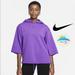 Nike Tops | Nike Icon Clash Short Sleeve Hoodie Purple Size Xs | Color: Purple | Size: Xs