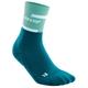 CEP - The Run Socks Mid Cut - Laufsocken III | EU 39-42 blau/türkis