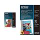 Epson C13S400036 Fotopapier, A4, 50 Blatt & Fotopapier Premium Semigloss 10x15 50Blatt S041765