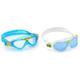 Aqua Sphere Vista Junior Schwimmen Maske/Brille Hellblau & Gelb - Klare Linse & Seal Kid 2 Schwimmbrille Transparent - Blaue Linse