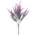 Primrue Lavender Floral Arrangement Plastic in Indigo | 14.96 H x 1.97 W x 1.97 D in | Wayfair 1A1ED15770094A0984227BE00033A9A5