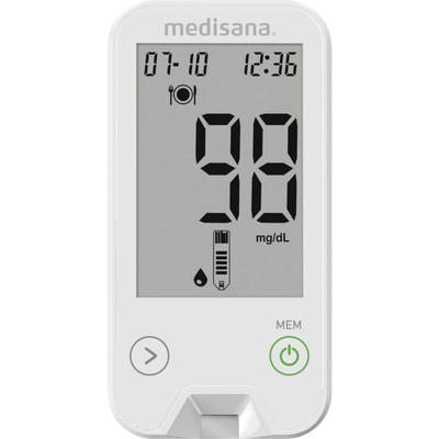 Blutzuckermessgerät MediTouch 2 mg/dl inkl Teststreifen Lanzetten - Medisana Image