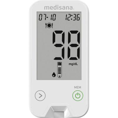 Blutzuckermessgerät MediTouch 2 mg/dl inkl Teststreifen Lanzetten - Medisana