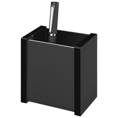 Wedo Stiftehalter »Black Office« 1 Fach schwarz, 6x9.6x8.7 cm