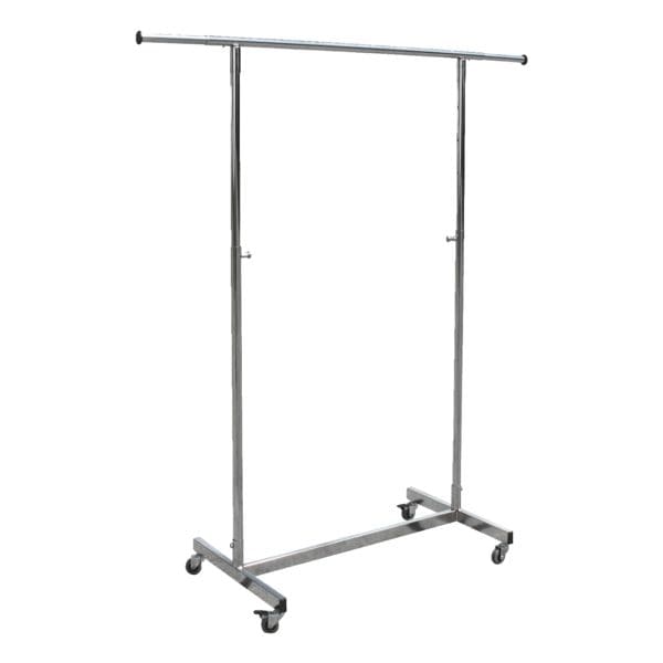 Gerso Reiserollständer 98 cm breit, verchromt silber, 100x50 cm Image