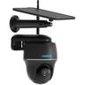 360° ptz 4MP Telecamera Wi-Fi da Esterno a Batteria, Argus pt (Nera) Videosorveglianza WiFi 2,4/5