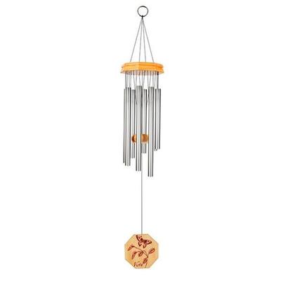 Sunset Vista Designs 015121 - Vista Wind Chime 26" Silver (90649) Lawn and Garden Wind Chimes