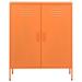 VidaXL Storage Cabinet Freestanding Drawer File Cabinet for Home Office Steel Steel in Gray | 40 H x 31.5 W x 13.8 D in | Wayfair 336165