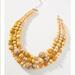 Anthropologie Jewelry | Anthropologie Bauble Bib Necklace | Color: Yellow | Size: Os