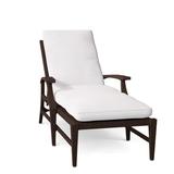Summer Classics Croquet Aluminum 78.38" Long Reclining Single Chaise w/ Cushions Metal | 38 H x 27.75 W x 78.375 D in | Outdoor Furniture | Wayfair