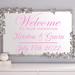 VWAQ Wedding Backdrops & Signs | 12 H x 15 W x 0.01 D in | Wayfair CS96_12X15_PINK