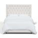 Charlton Home® Sancerre Bed Upholstered/Metal in Black | 56 H x 84 W x 85 D in | Wayfair CDF35ABDA3C94AD08E4D66BDA8FFF1DD