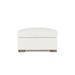 Tandem Arbor Horatio Ottoman Polyester in White | 18 H x 40 W x 33 D in | Wayfair 003-14-040-KL-WK-WE