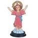 The Holiday Aisle® Bewdley Holy Child Santo Divino Nino Statue Jesu Holy Figurine Resin in Pink | 5 H x 3 W x 2 D in | Wayfair