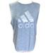 Adidas Tops | Adidas Active Light Blue Tank Top Muscle Tee | Color: Blue | Size: Xs