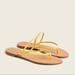 J. Crew Shoes | J. Crew Italian Leather Sandals New With Tag | Color: Yellow | Size: 8