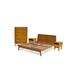 Wade Logan® Brandin 4 Pc. Bed Set w/ Tower Dresser - CA King Wood in Brown/Red | 36 H x 76 W x 87.5 D in | Wayfair A40F6440E80F420882BD476AE9216409