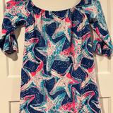 Lilly Pulitzer Dresses | Lilly Pulitzer Girls Summer Dress | Color: Blue/Pink | Size: M 6/7