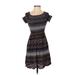 Bleuh Ciel Casual Dress - A-Line: Black Dresses - Women's Size Small