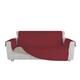 Italian Bed Linen Trendy, gesteppter Sofabezug, 3-Sitzer, Bordeaux/Creme