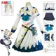 ANIMECC-GenshinImpact Barbara Cosplay Costume pour femme perruque jeu d'anime robes de princesse