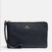 Coach Accessories | Coach Corner Zipper Wristlet Nwt | Color: Blue | Size: Os