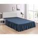 Red Barrel Studio® Bunya 14" Bed Skirt, Microfiber in Blue | California King | Wayfair 2E32D3C3B90D4850ABC839A066BB1EE0