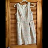 J. Crew Dresses | J Crew Tweed Dress | Color: Cream | Size: 4