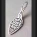 Anthropologie Dining | Anthropologie Molly Hatch Crowned Leaf Porcelain Pie Cake Server This Is For You | Color: Black/White | Size: Os