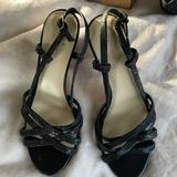 Kate Spade Shoes | Kate Spade New York Black Glitter Heels For Women’s Size 8 1/2 | Color: Black | Size: 8.5