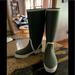 J. Crew Shoes | J Crew (7) Lug-Sole Huntington Green Tall Rain Boots | Color: Green | Size: 7