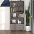 Buffet hamar Bois massif de pin Gris clair