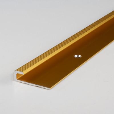 Proviston - Einfassprofil Aluminium eloxiert Goldfarbig Breite 30 mm Höhe 5 mm Länge 1000 mm