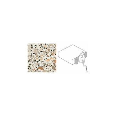 Umleimer Mosaik-Karmin 65 cm mit Schmelzkleber 2-teilig Arbeitsplattenzubehör - Getalit