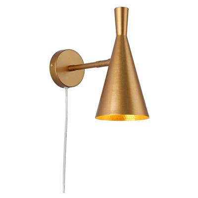 Barcelona Led - Schwenkbare Skandi Wandleuchte mit Kabel und Stecker E27 Image