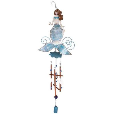 Sunset Vista Designs 040543 - Splash Mermaid Chime (91471) Lawn and Garden Wind Chimes
