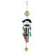 Sunset Vista Designs 057312 - 35" Asian Glass Chime Wind Chime