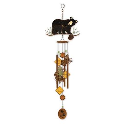 Sunset Vista Designs 058203 - Babes Bear Chime (92120) Lawn and Garden Wind Chimes