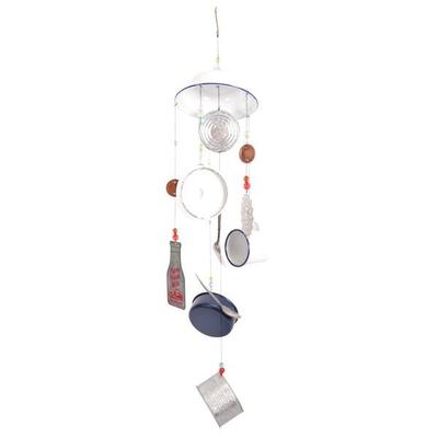 Sunset Vista Designs 072261 - Milk Dish Chime (92557) Lawn and Garden Wind Chimes