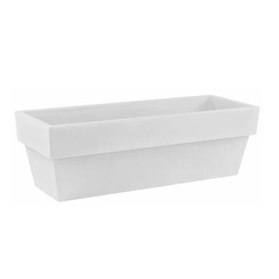 Vondom »JARDINERA« Konischer Topf Outdoor Pflanzengefäß 60x20 cm / White / Basic Matt