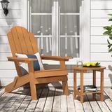 All Weather HIPS Outdoor Round 2-Tier Outdoor Side Tables Adirondack Tables