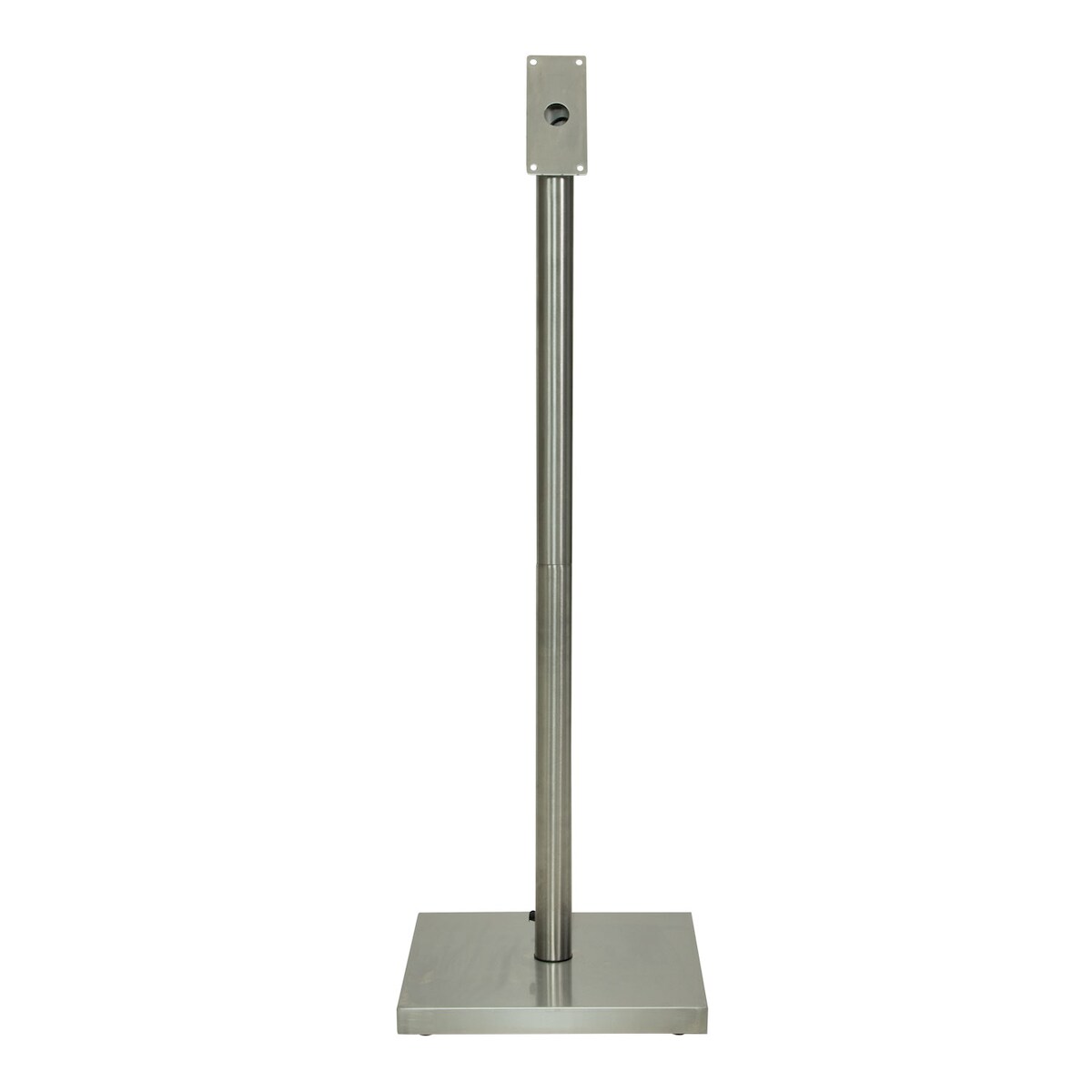 Securit® Edelstahlfuß und -pfosten für Informations-Display,125 cm hoch, inkl. Kabel, zweiteilig, (exkl. Display) 127x40x40cm | 14,4kg Image